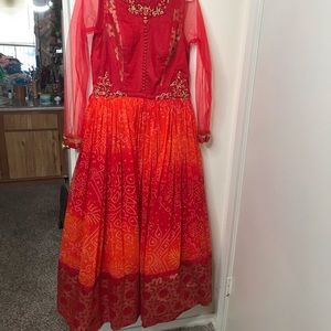 Red Dress: Indian Fashion